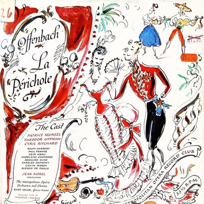 Sale Photo Thumbnail #451: La Perichole - Offenbach, Met Opera Record Club LP, Munsel/Uppman/Ritchard
