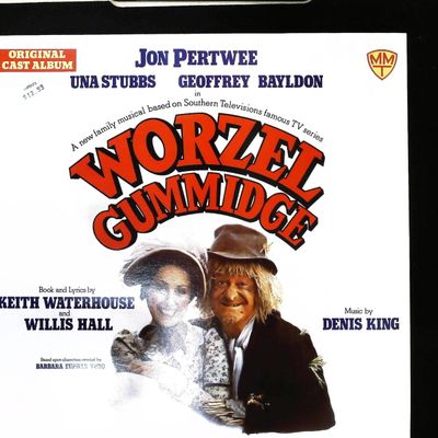 Sale Photo Thumbnail #522: Worzel Gummidge A New Family Musical Original Cast Recording Vinyl LP 1981