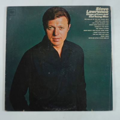 Sale Photo Thumbnail #345: Steve Lawrence, Sings of Love and Sad Young Men Vinyl Record