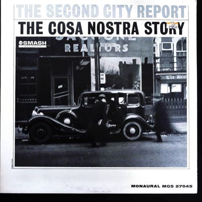 Sale Photo Thumbnail #602: The Second City Report The Cosa Nostra Story Promotional LP Smash Records MGS 27045