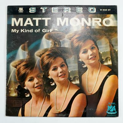 Sale Photo Thumbnail #320: Matt Monro, My Kind of Girl Vinyl Record, Warwick Records W 2045 ST