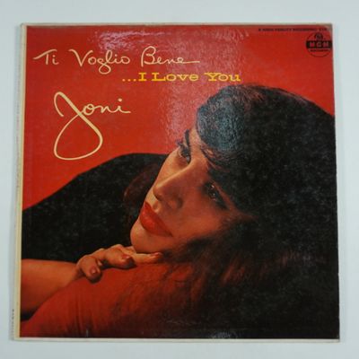 Sale Photo Thumbnail #368: Joni James Ti Voglio Bene I Love You Vintage Vinyl LP Pop Easy Listening