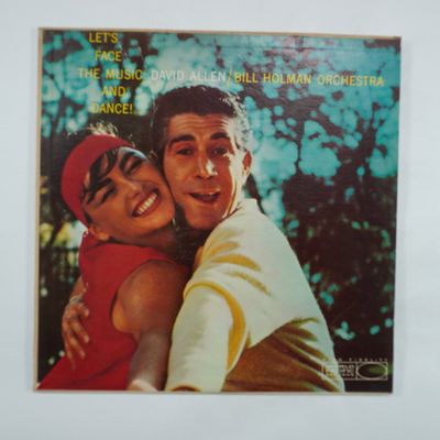 Sale Photo Thumbnail #144: David Allen with Bill Holman Orchestra LP, Let's Face the Music and Dance