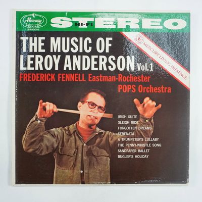 Sale Photo Thumbnail #406: Music of Leroy Anderson Vol. 1 Vinyl LP, Mercury Living Presence
