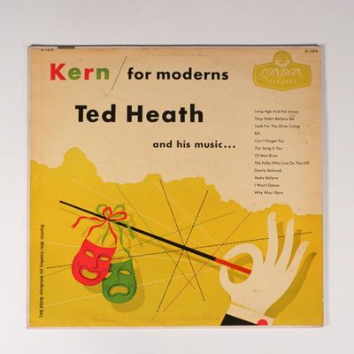 Sale Photo Thumbnail #212: Ted Heath and His Music, Kern for Moderns Vintage Vinyl Record