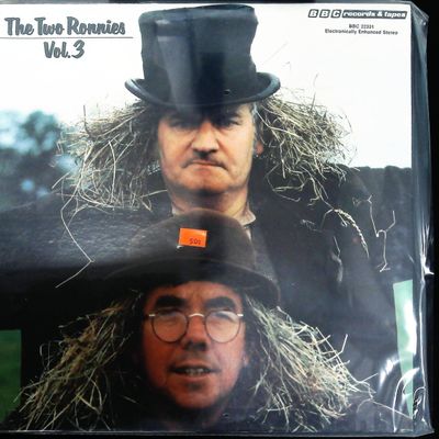 Sale Photo Thumbnail #607: The Two Ronnies Vol. 3 Vinyl LP Album Sleeve BBC Records BBC 22331 1978