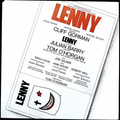 Sale Photo Thumbnail #581: Lenny Original Broadway Cast Recording Double Vinyl LP Set 1971