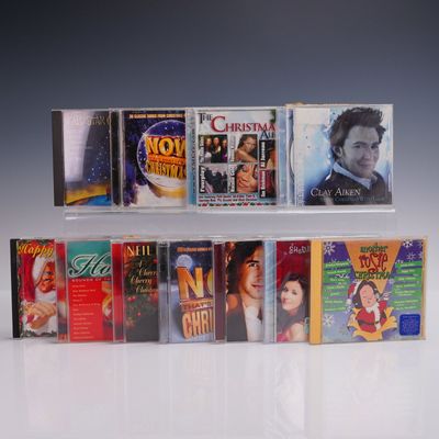 Sale Photo Thumbnail #539: 11pc Christmas CD Lot Josh Groban SheDaisy Rosie O Donnell
