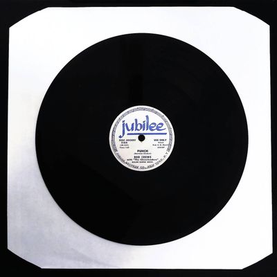 Sale Photo Thumbnail #27: Bob Crewe, Punch / It's All Over (Jubilee Promo 45)
