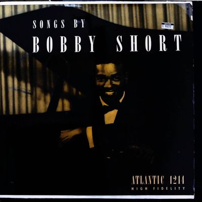 Sale Photo Thumbnail #129: Bobby Short Songs By Bobby Short 1955 Atlantic 1214 Mono LP Record and Sleeve