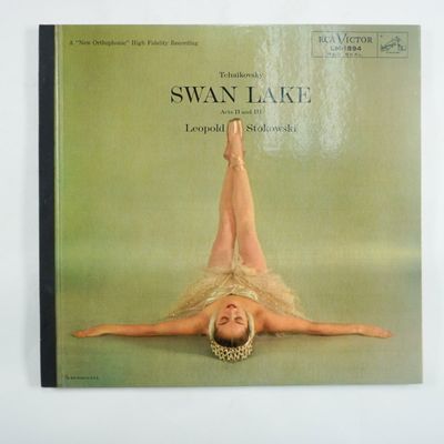 Sale Photo Thumbnail #429: Tchaikovsky Swan Lake RCA Victor LM-1894 Vintage Vinyl LP, Stokowski
