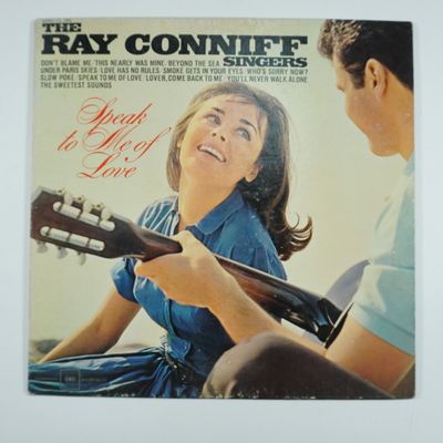 Sale Photo Thumbnail #512: The Ray Conniff Singers, Speak to Me of Love Columbia CL LP