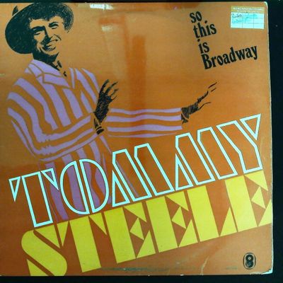 Sale Photo Thumbnail #347: Tommy Steele So This Is Broadway World Record Club LP Record