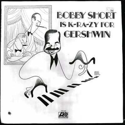Sale Photo Thumbnail #130: Bobby Short Is K-Ra-Zy For Gershwin Atlantic Records LP Sleeve