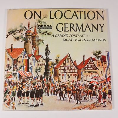 Sale Photo Thumbnail #377: Decca Records On Location Germany LP, DL 9089
