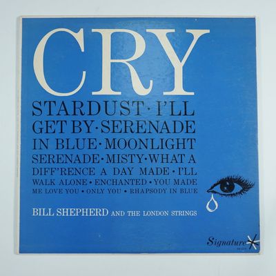 Sale Photo Thumbnail #479: Bill Shepherd and the London Strings, Cry Vinyl Record