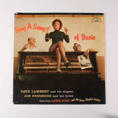 Sale Photo Thumbnail #182: Lambert Hendricks & Ross Sing a Song of Basie Vinyl LP Vocal Jazz