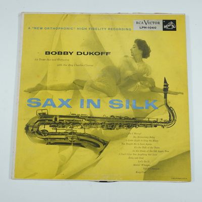 Sale Photo Thumbnail #480: RCA Victor, Vinyl Record, Sax in Silk by Bobby Dukoff