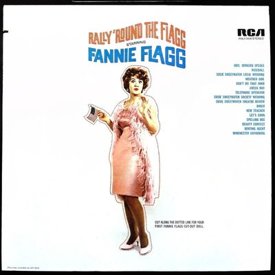 Sale Photo Thumbnail #566: Rally 'Round The Flagg Starring Fannie Flagg RCA Vinyl LP ANL1-2646