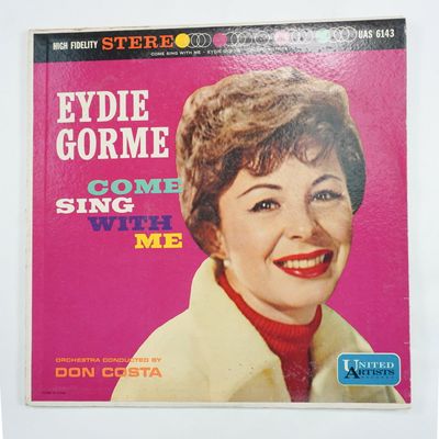 Sale Photo Thumbnail #262: Eydie Gorme, Come Sing With Me Vintage Vinyl Record