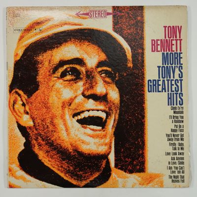 Sale Photo Thumbnail #218: Tony Bennett, More Tony's Greatest Hits Vintage Vinyl LP