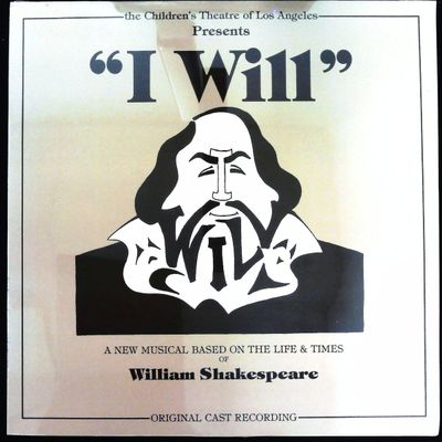 Sale Photo Thumbnail #517: Original Cast Recording Cover for "I Will" The Children's Theatre of Los Angeles LP Record