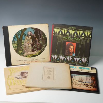 Sale Photo Thumbnail #401: 5pc Classical Vinyl Records