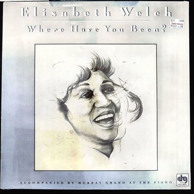Sale Photo Thumbnail #261: Elisabeth Welch Where Have You Been? LP Record Sleeve DG Records 1986