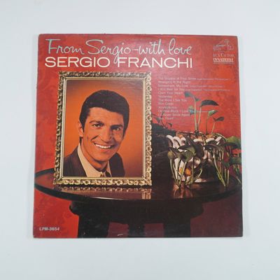 Sale Photo Thumbnail #341: Sergio Franchi Vinyl Record, From Sergio - With Love
