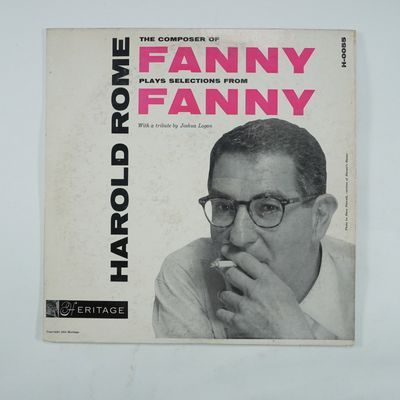 Sale Photo Thumbnail #284: Harold Rome Fanny LP Vinyl Record