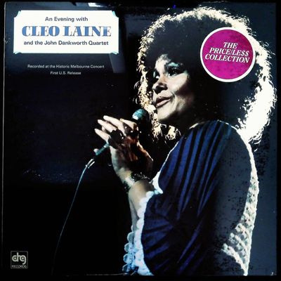 Sale Photo Thumbnail #169: Cleo Laine and the John Dankworth Quartet An Evening with Double LP Album Sleeve 1973 DRG SL 5198