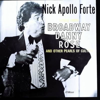 Sale Photo Thumbnail #326: Nick Apollo Forte Songs From Broadway Danny Rose And Other Pearls of Culture LP Record