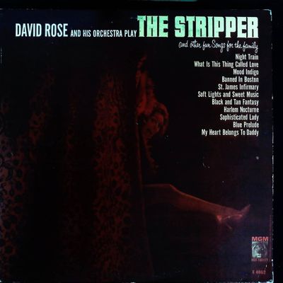 Sale Photo Thumbnail #482: David Rose and His Orchestra The Stripper and Other Fun Songs for the Family MGM Records LP E 4062