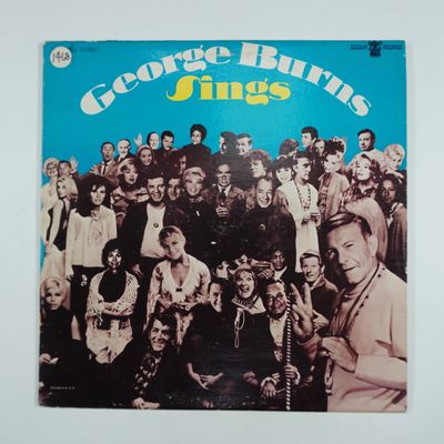 Sale Photo Thumbnail #275: George Burns Vintage Vinyl Record, George Burns Sings