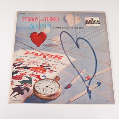 Sale Photo Thumbnail #492: Jack Pleis Strings & Things Vintage Vinyl LP, Easy Listening, 1957