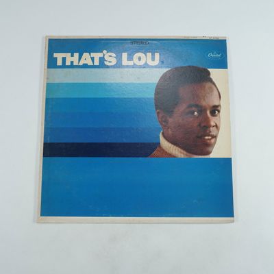 Sale Photo Thumbnail #80: Lou Rawls, That's Lou Vinyl LP, Capitol Records ST 2756