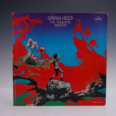 Sale Photo Thumbnail #19: Uriah Heep LP Record - The Magician's Birthday, 1972