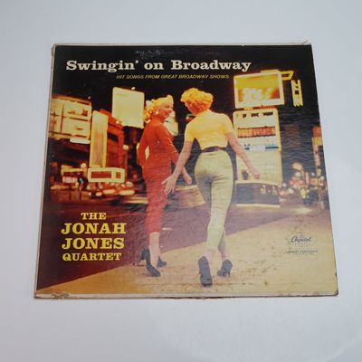 Sale Photo Thumbnail #171: Capitol Records The Jonah Jones Quartet Vinyl Record, Swingin' on Broadway