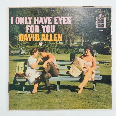 Sale Photo Thumbnail #142: David Allen Vintage Vinyl LP, I Only Have Eyes for You, Warner Bros.