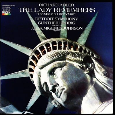 Sale Photo Thumbnail #404: Richard Adler The Lady Remembers Statue of Liberty Suite LP