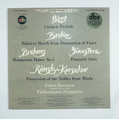 Sale Photo Thumbnail #453: Zoltan Rozsnyai Conducting The Philharmonia Hungarica Vinyl
