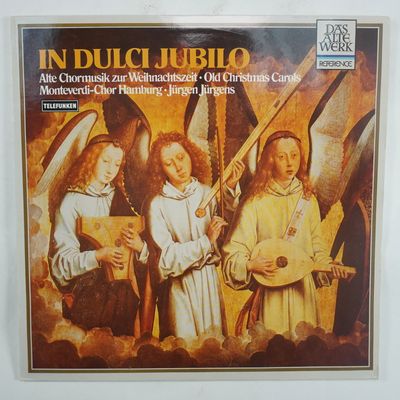 Sale Photo Thumbnail #541: In Dulci Jubilo, Monteverdi Choir Hamburg, Telefunken Vinyl