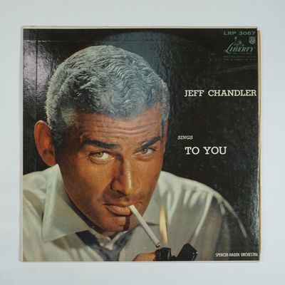 Sale Photo Thumbnail #293: Jeff Chandler Vintage Vinyl Record, Sings to You LP