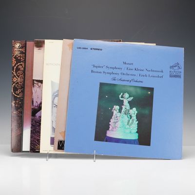 Sale Photo Thumbnail #394: 6pc Classical Vinyl Record Set, Bach, Beverly Sills, Julian Bream & More