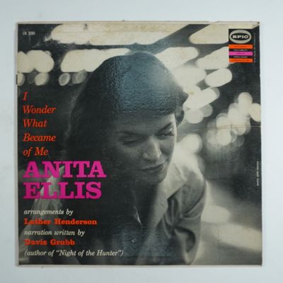 Sale Photo Thumbnail #105: Anita Ellis Vinyl Record, I Wonder What Became of Me
