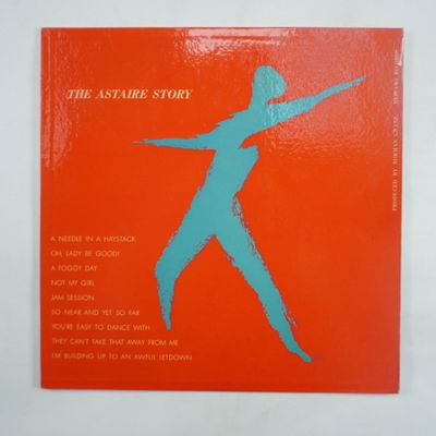 Sale Photo Thumbnail #156: Fred Astaire Vintage Vinyl Record, The Astaire Story