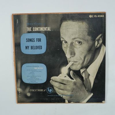 Sale Photo Thumbnail #596: Renzo Cesana The Continental Songs for My Beloved Vinyl Record