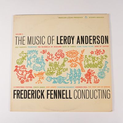 Sale Photo Thumbnail #407: The Music of Leroy Anderson Volume 3 Vinyl LP Classical Orchestral