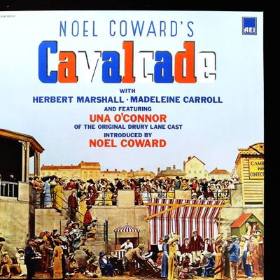 Sale Photo Thumbnail #590: Noel Coward's Cavalcade AEI Records 1149 Mono Vinyl LP