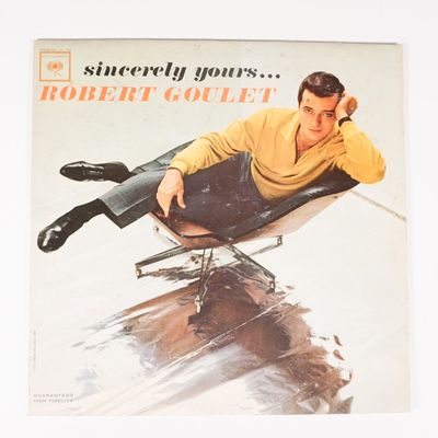 Sale Photo Thumbnail #337: Robert Goulet - Sincerely Yours (1962) Columbia CL 1931 Vintage Vinyl LP